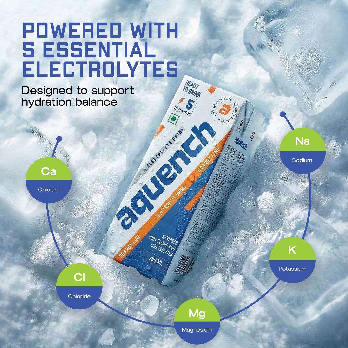 Aquench Electrolyte Hydration Drink | 200 ml