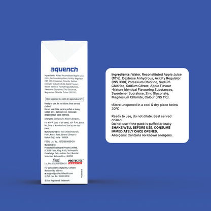 Aquench Electrolyte Hydration Drink | 200 ml