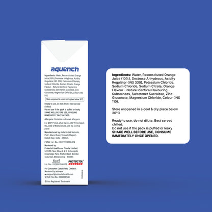 Aquench Electrolyte Hydration Drink | 200 ml